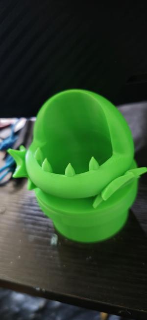 Super Mario Pipe and Piranha Plant Grommet Cable Cover