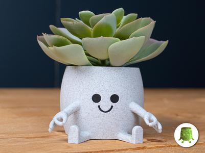 Gotcha Hands Sitting Pot.stl