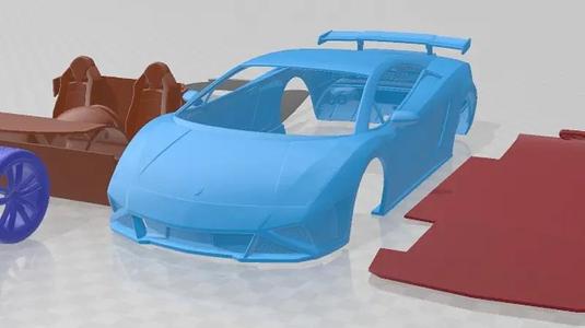 Lamborghini Gallardo Squadra Corse 2014 Printable Car