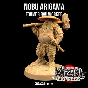 Nobu Arigama, Former Railworker