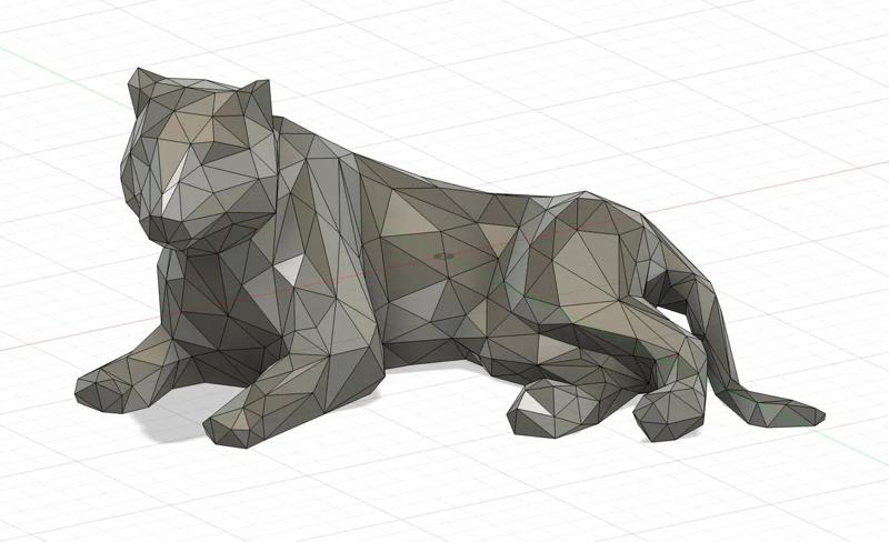 Low Poly Tiger