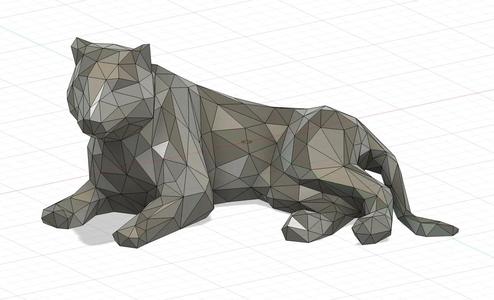Low Poly Tiger