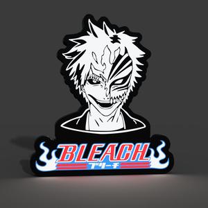 Ichigo Fractured Hollow Mask Bleach Lightbox LED Lamp