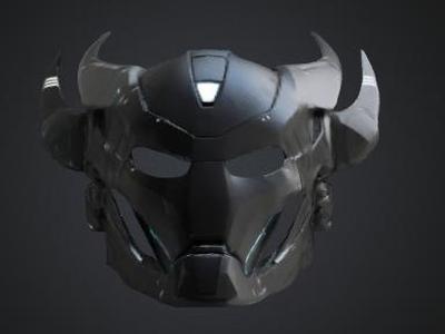 futuristic on mask
