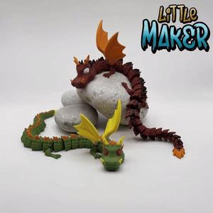 Flexi dragon articulated