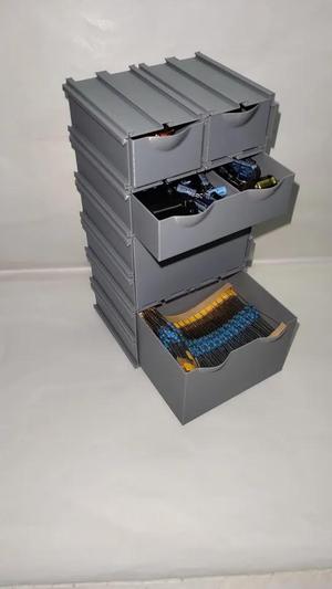 Modular drawer (Vase mode) for Electronics component etc