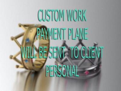 CUSTOM PAYMENT PLANE WILL BE SENT PERSONAL