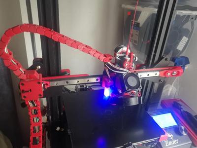 Ender 3 Pro X Linear Rail and Sherpa Mini Mount   