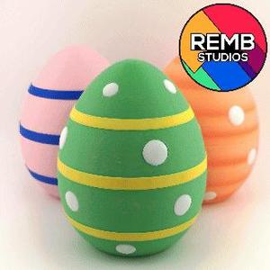 🥚 Easter Egg Container – Twist Lock Design (3 Variations!)
