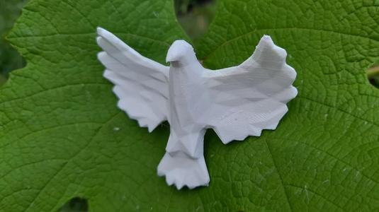Low-poly Dove