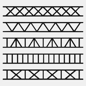 5 Models - Steel Roof Frames C