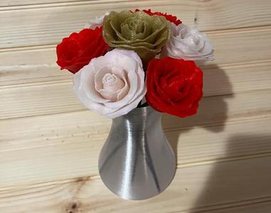 Vase – rose bouquet