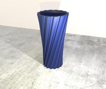 Simple Twisted Vase