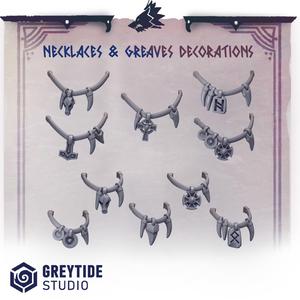 Necklaces and greaves decorations PH