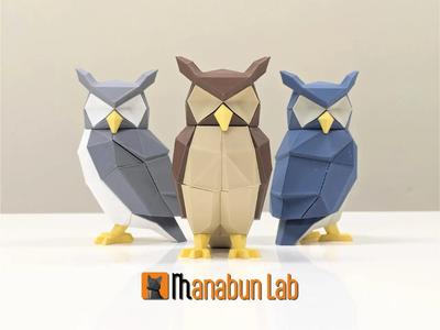 Low Poly Owl Puzzle   