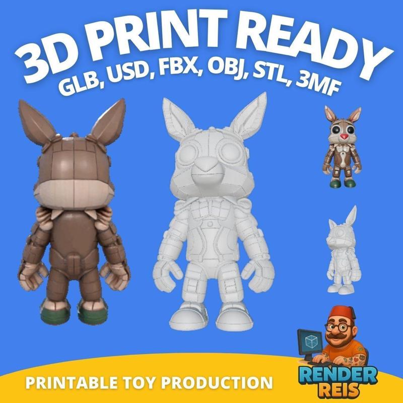 Modular 3D Printable Robot