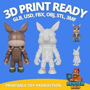 Modular 3D Printable Robot