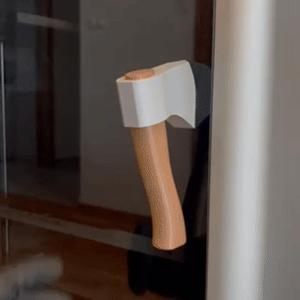 Axe Door Handle For X1C/P1S