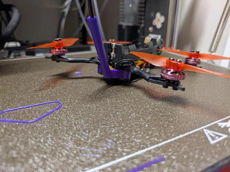 Fractal Wingman VTX Antenna Mount