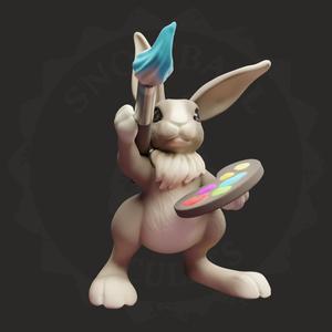 Easterbunny Painting