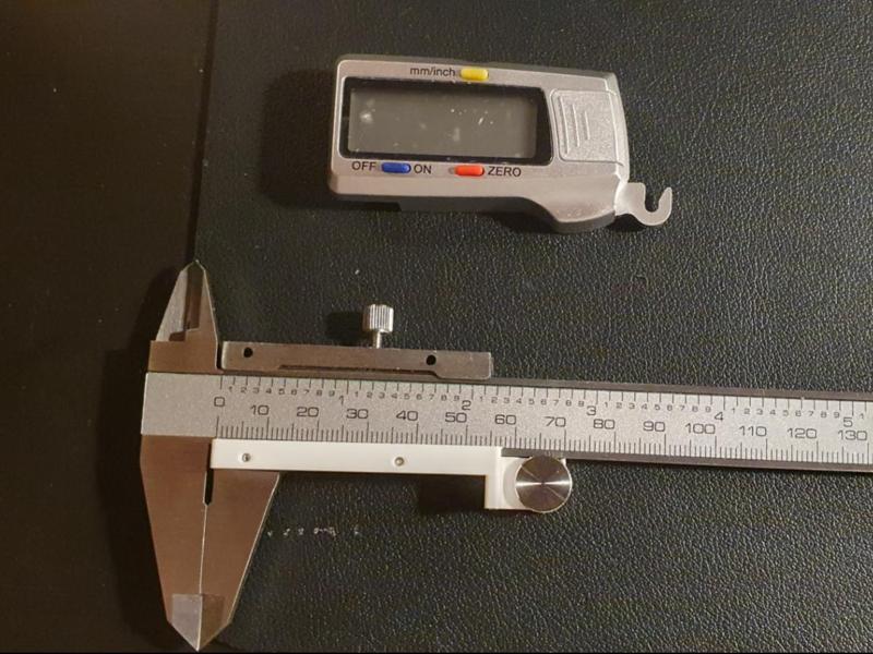 Digital caliper converter