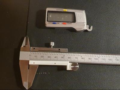 Digital caliper converter