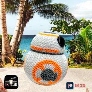 KNITTED ROBOT DROID BB8