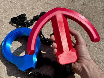 Fidget Anchor XL - Giant Print In Place Fun