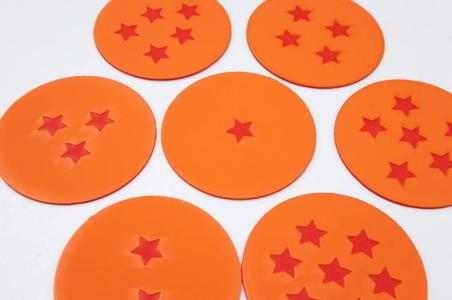 Posavasos de Dragon Ball | 7 unidades   