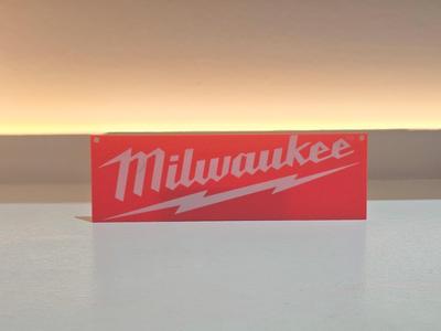 Milwaukee Workshop Wall Sign