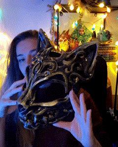 Articulated Cat Mask
