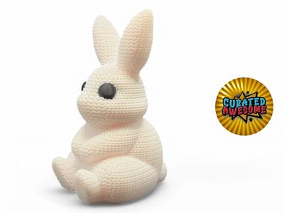 Cute Knitted Bunny