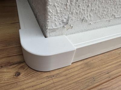 Corner Cover for Cable Ducts (40mm x 40mm)