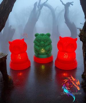 Animal Candle Light / no supports / 3mf included