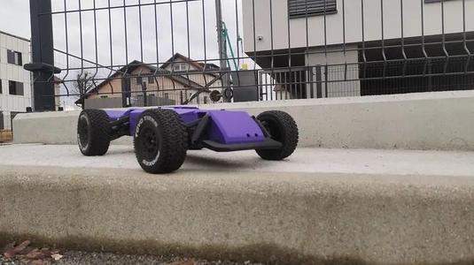 Krebson 3D printed 4×4 rc car