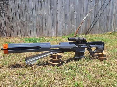 Halo Infinite M99A2S3 Stanchion S7 Sniper Weapon Model