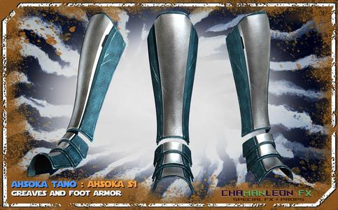 Ahsoka Tano Shin Greaves The Mandalorian Cosplay