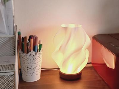 “Waves” Designer Lamp