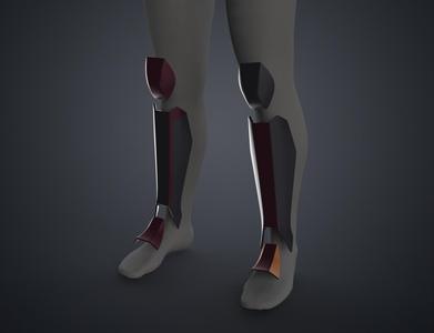 Sabine Wren’s Shin Armor- Ahsoka
