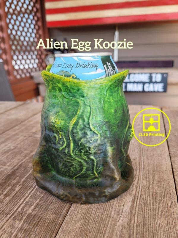 Alien Egg Koozie