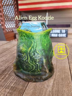 Alien Egg Koozie