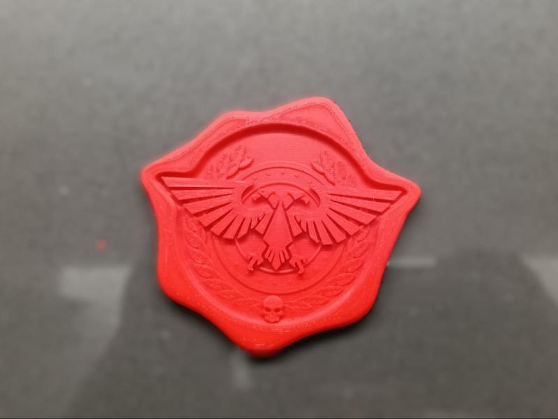 Imperial Eagles Warhammer Starforged purity seal