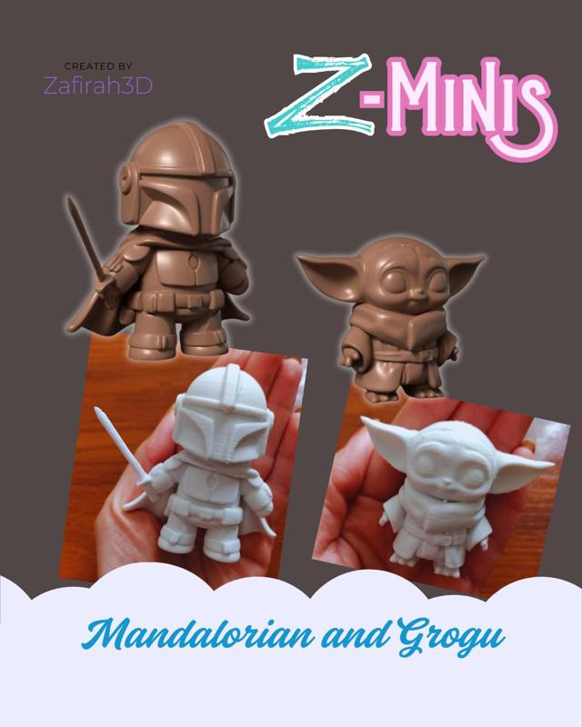 FREE! MANDALORIAN AND GROGU Z-MINIS COLLECTION