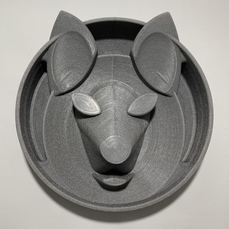 Wolf Slow Feeder Bowl