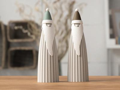 Christmas Santa decoration (tealight compatible)