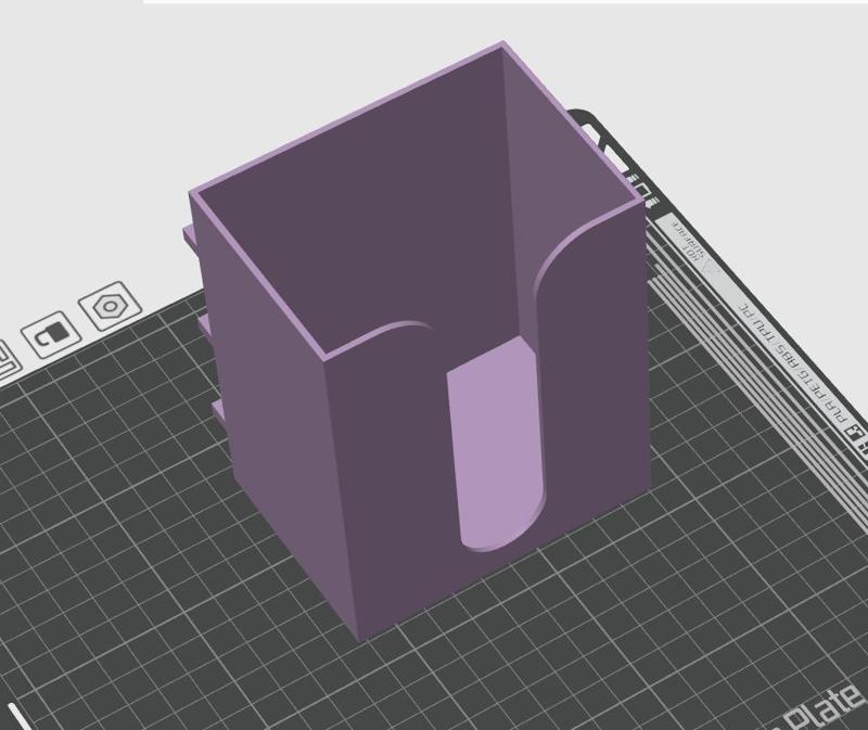 IKEA pegboard tissue box 240123
