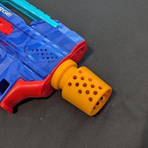 N-Strike Flame Thrower Barrel Attachment – Version One and Two