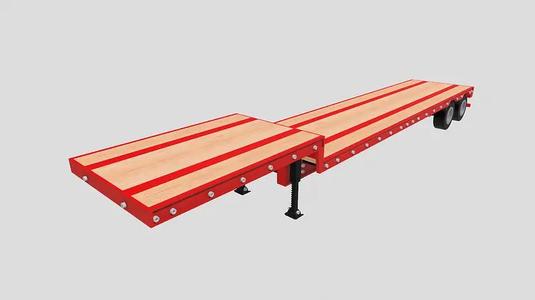 Step Deck Trailer 48ft