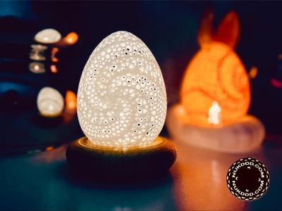 Nested Easter Egg Lamp