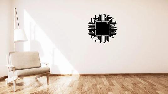 Processor wall decoration